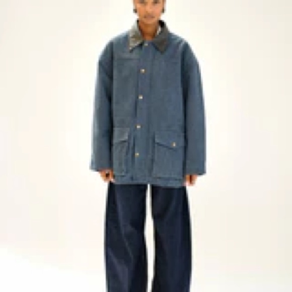 Beaulares designer wrangler Jacket with Contrast Collar - Picture 4 of 7